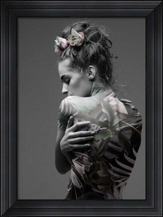 Framed Jungle Fashion 1 Print