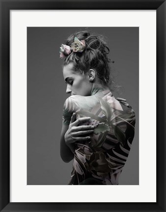 Framed Jungle Fashion 1 Print