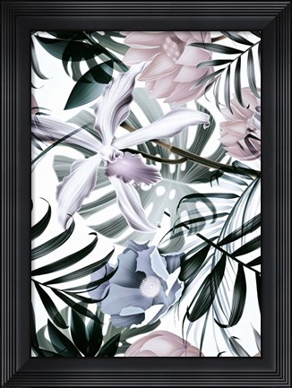 Framed Jungle Fashion 2 Print