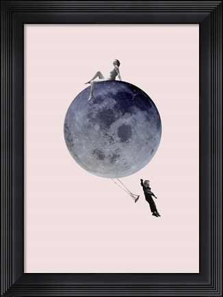 Framed Moon Jump Print