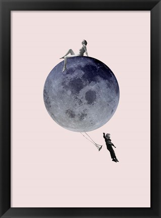 Framed Moon Jump Print