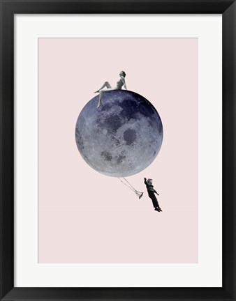 Framed Moon Jump Print