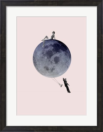 Framed Moon Jump Print