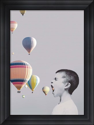 Framed My Big Mouth Print