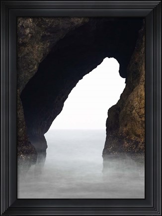 Framed Ocean Rock Print