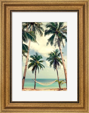 Framed Palm Sky 3 Print