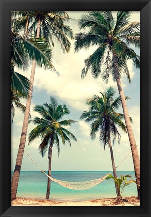 Framed Palm Sky 3 Print