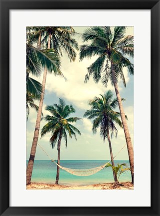 Framed Palm Sky 3 Print