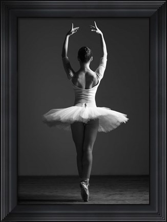 Framed Pirouette Print