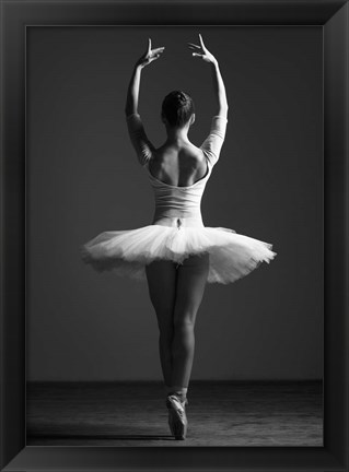 Framed Pirouette Print