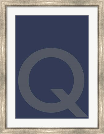 Framed Q Print