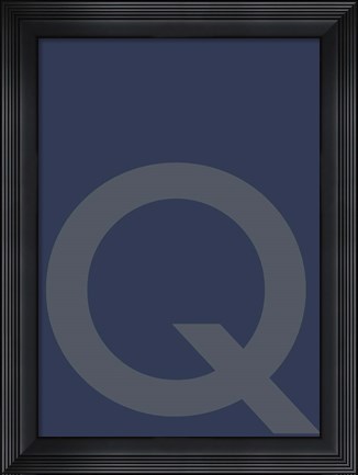 Framed Q Print