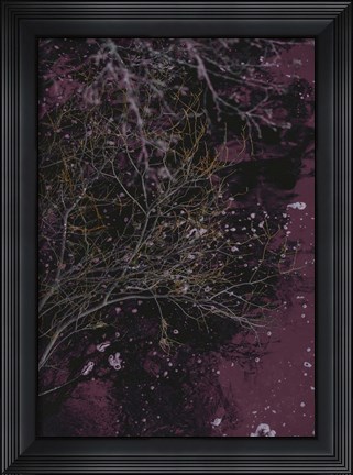 Framed River of Wine Print
