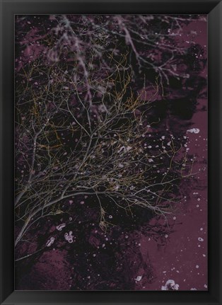 Framed River of Wine Print