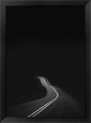 Framed Road to Nowhere Print