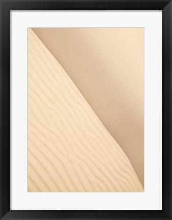 Framed Sand 2 Print