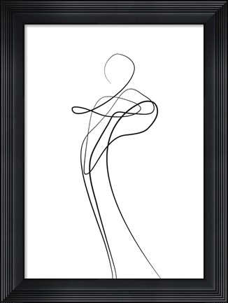 Framed Shape of You 1 Print