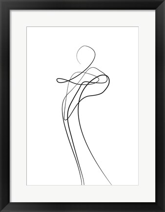 Framed Shape of You 1 Print