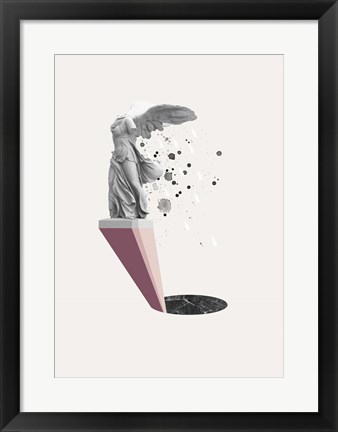 Framed Tears of Nike Print
