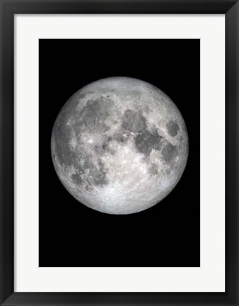 Framed Moon Print