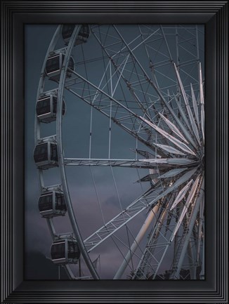 Framed Wheel Is Turning Print