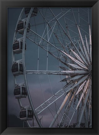 Framed Wheel Is Turning Print