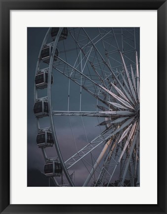 Framed Wheel Is Turning Print