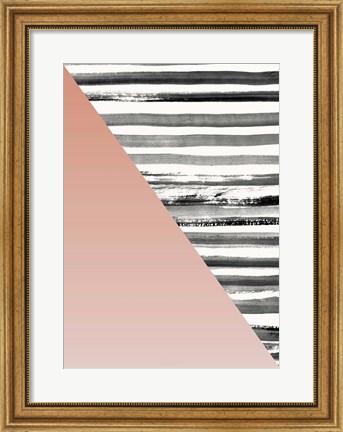 Framed Triangle 1 Print