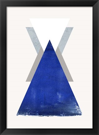 Framed Triangle 2 Print