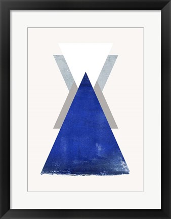 Framed Triangle 2 Print