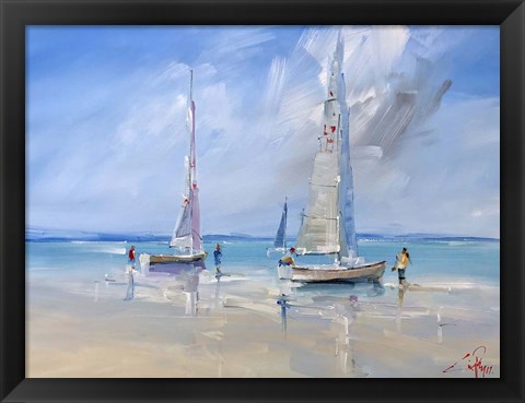 Framed Aspendale Racers Print
