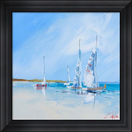 Framed Aspendale Sails 1 Print