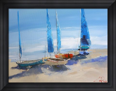 Framed Before The Sail Print