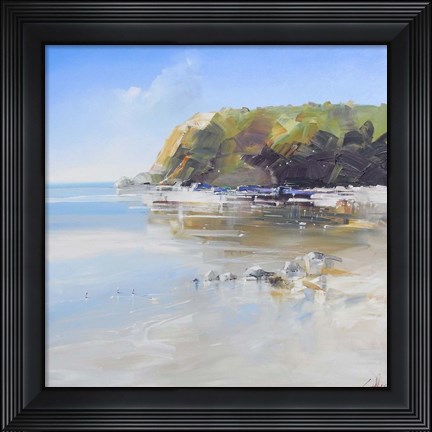 Framed Coast Line Print