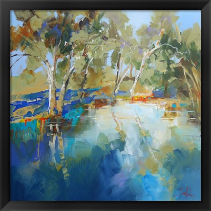 Framed Cobram Creek Print