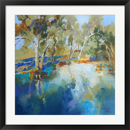 Framed Cobram Creek Print