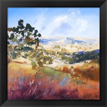 Framed King Valley Print
