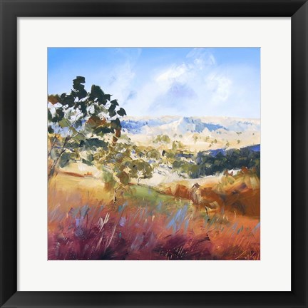 Framed King Valley Print