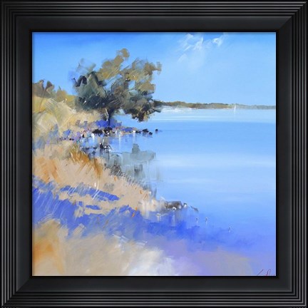Framed Lake Bolac Print