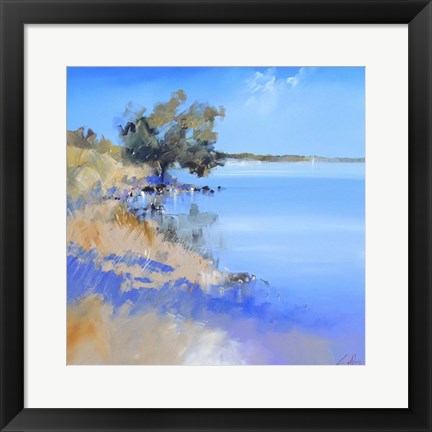 Framed Lake Bolac Print