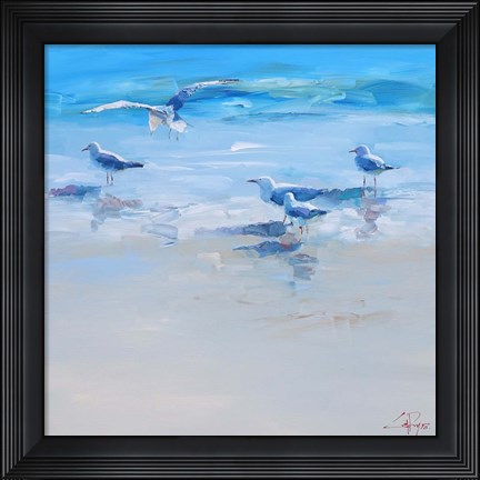 Framed Landing Print