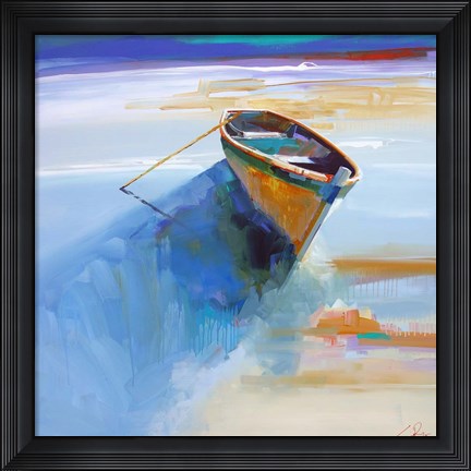 Framed Low Tide 1 Print