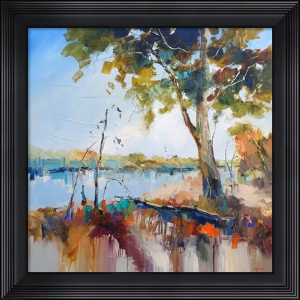 Framed On the Murray Print