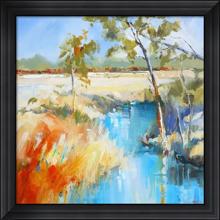 Framed Summer Water 2 Print