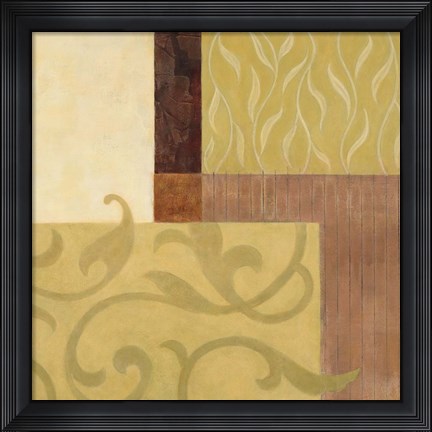 Framed Garden Terrace II Print