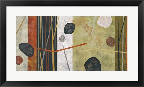 Framed Sticks and Stones III Print