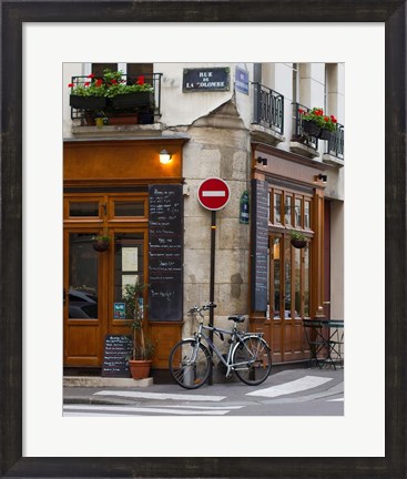 Framed Rue de la Colombe Print