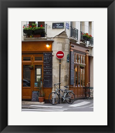 Framed Rue de la Colombe Print