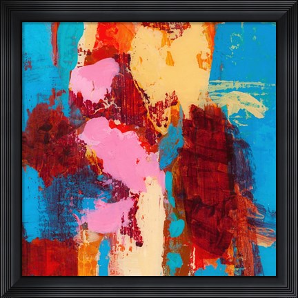 Framed Folded Sunset II Print