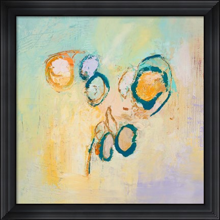 Framed Sky Circles Print